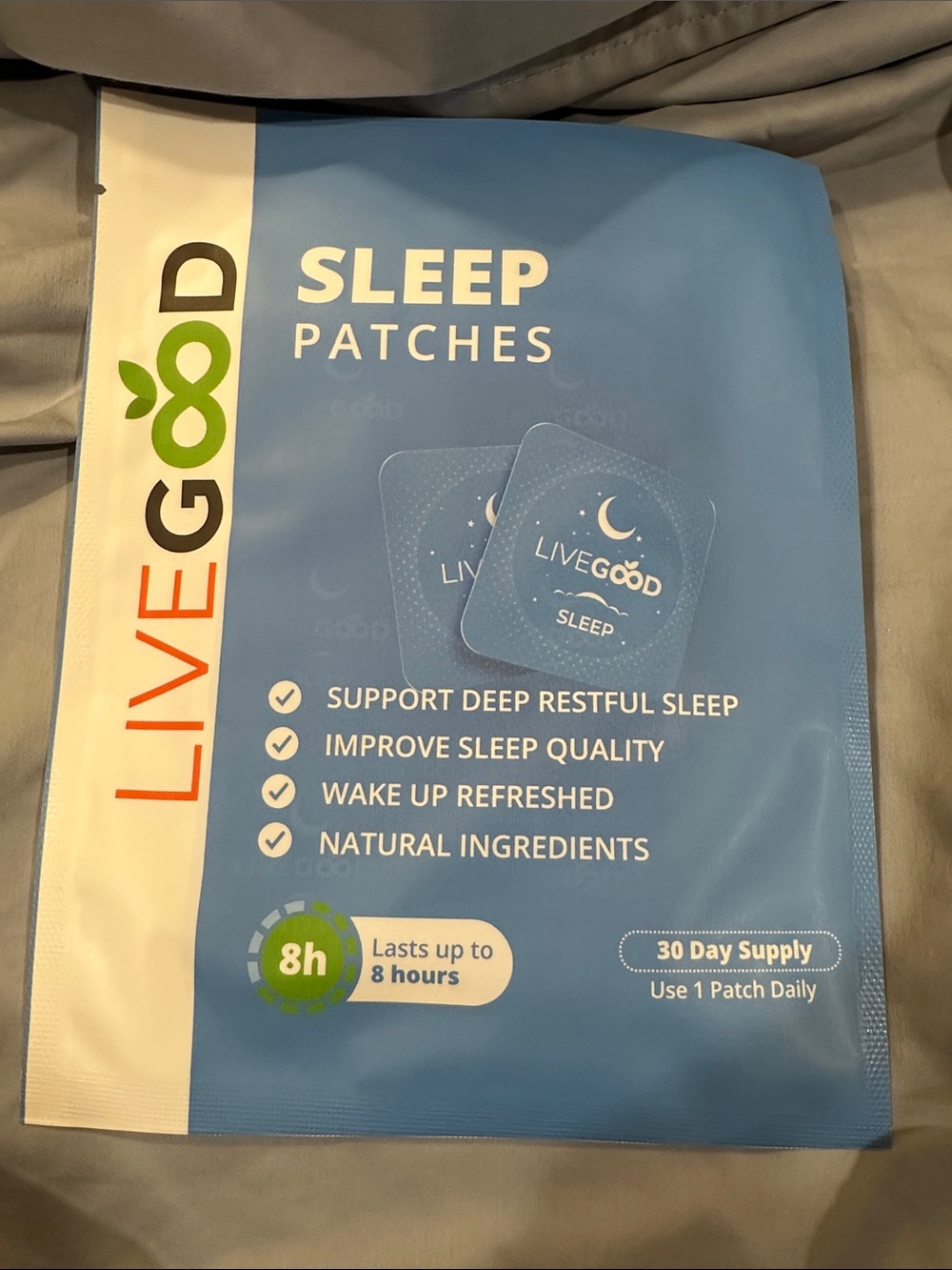 Sleep Patches – Blue Restful Sleep Patches